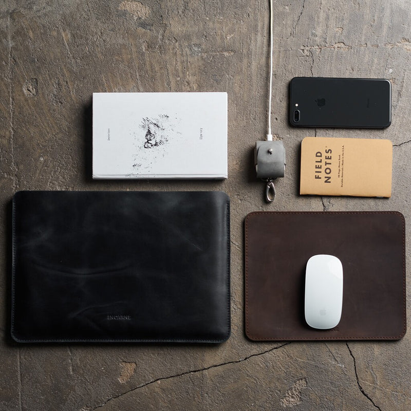 Word Leather Mousepad