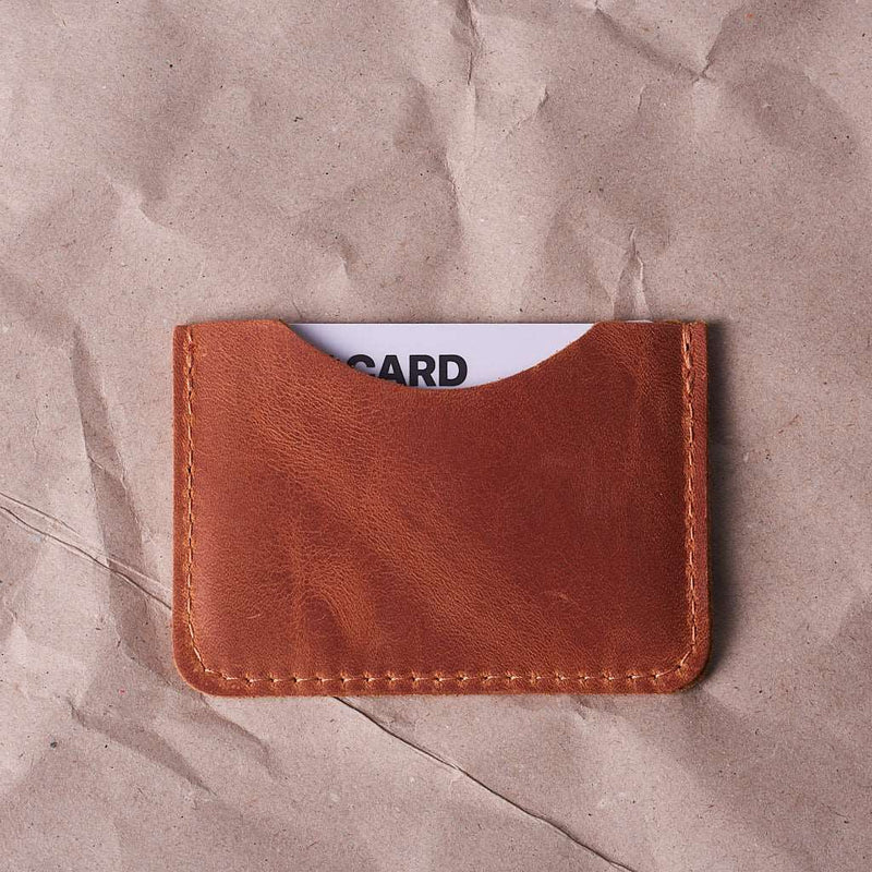 Leather Minimalistic Card Holder