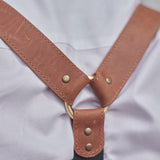 Gift set: Western flask + Back Again suspenders