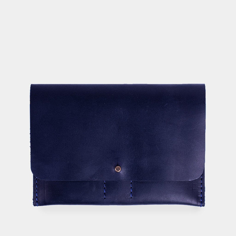 Gray Leather Wallet