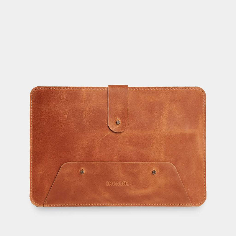 Leather Remarkable 2 Sleeve with Pencil Holder — Oakland