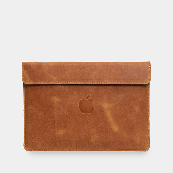 Klouz Laptop Sleeve with Felt Lining and Apple Logo