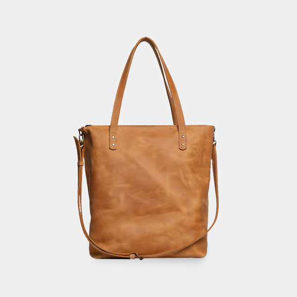 Minimalistická kožená dámská taška 2v1